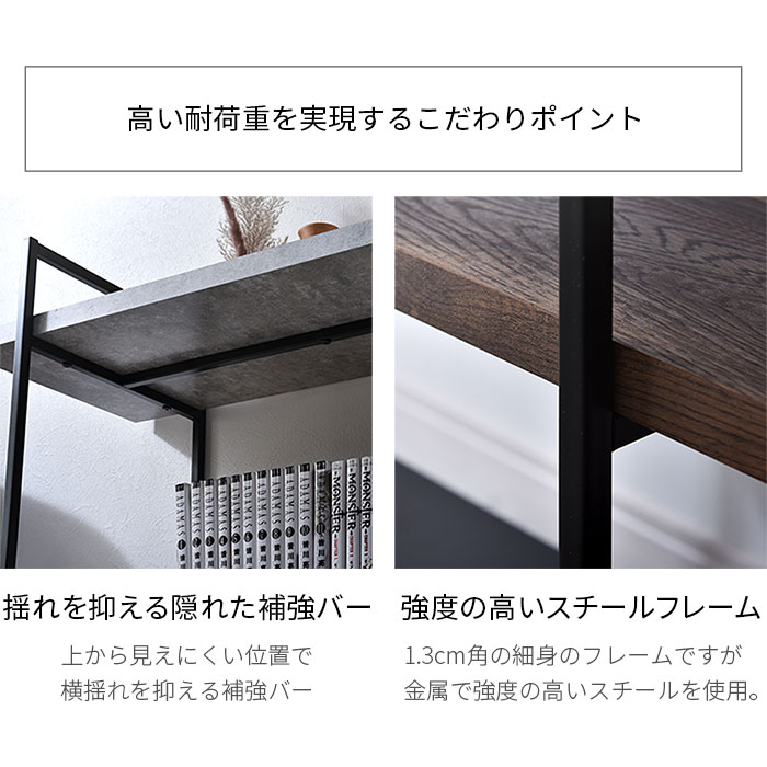 ヴィンテージ風 3段オープンラック ジュノー 【00-100069】|激安