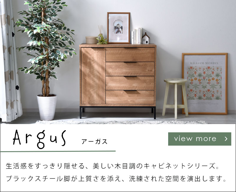 木製 スチール キャビネット アーガス シリーズ